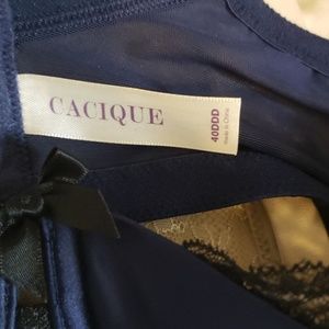 Cacique Intimates & Sleepwear - Cacique navy blue underwire bra Sz 40DDD nwot Cacique Intimates & Sleepwear - Cacique navy blue underwire bra Sz 40DDD nwot